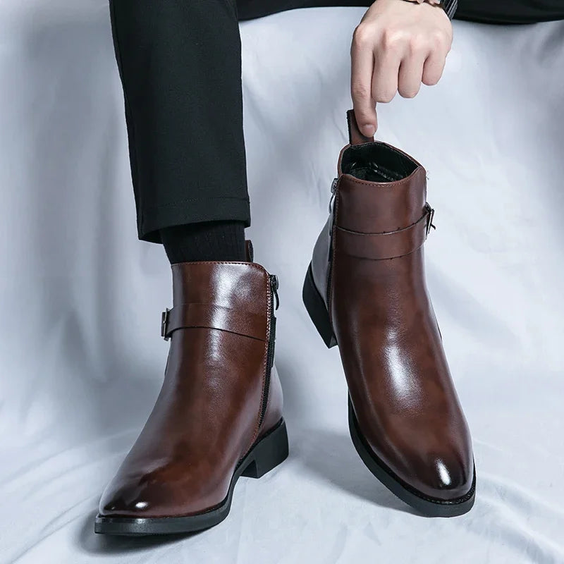 the reggio velvet chelsea boots