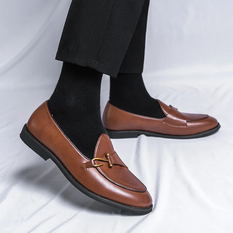 Veneto Genuine Leather Loafers