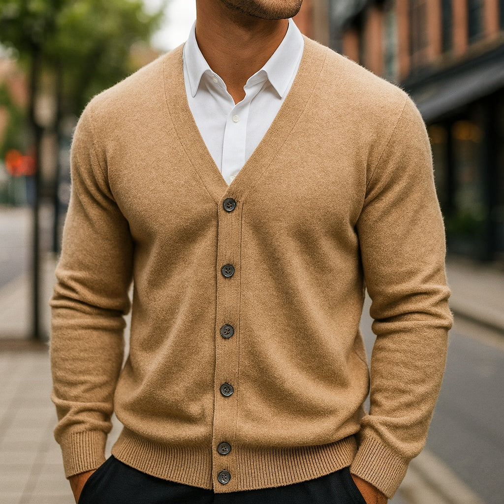 Caldura 100% Wool Cardigan