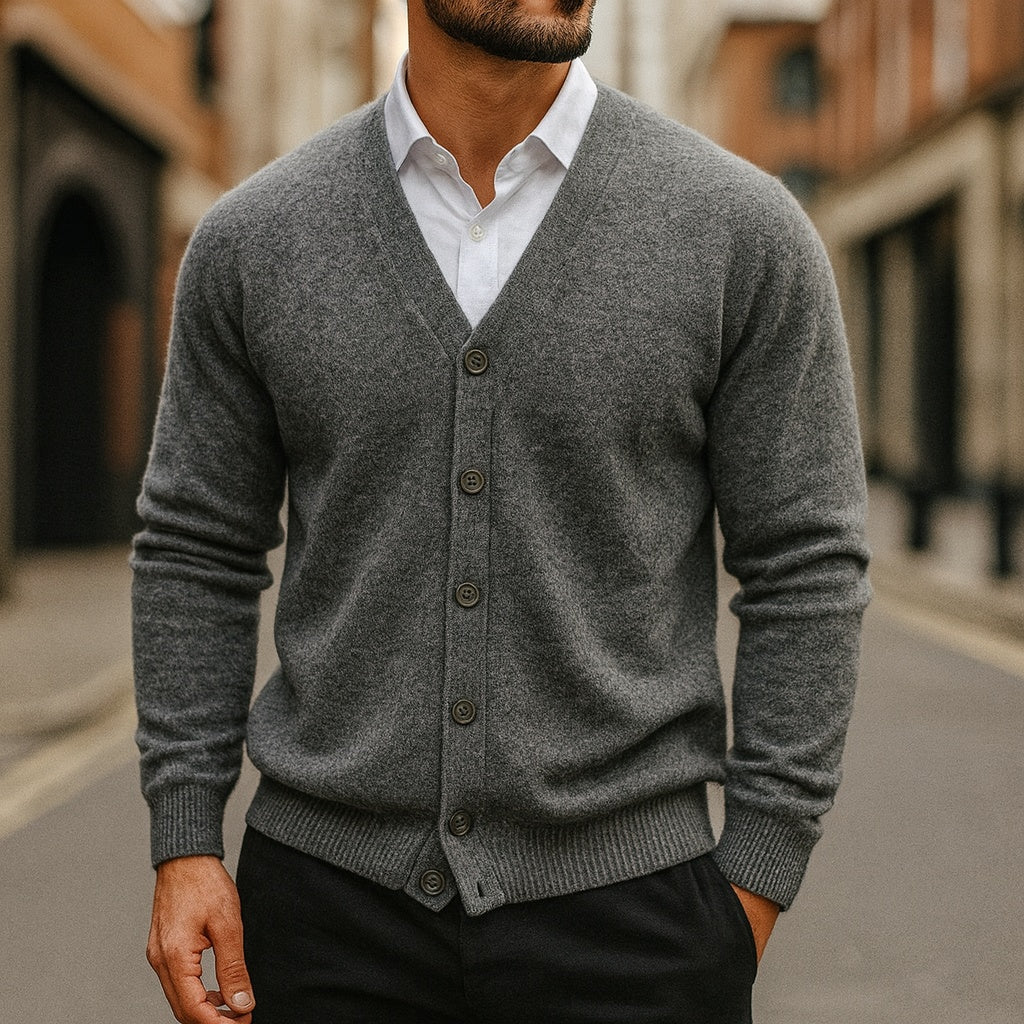 Caldura 100% Wool Cardigan