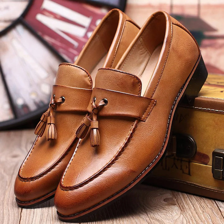 Moretti Leather Loafers