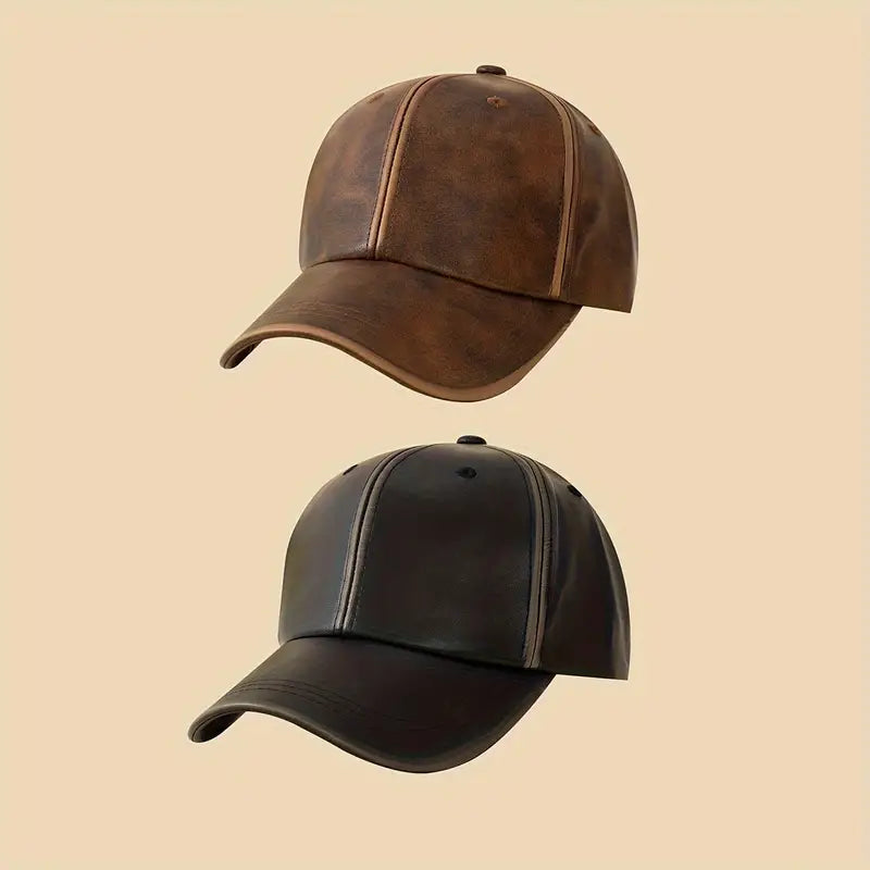 Vesper Leather Hat