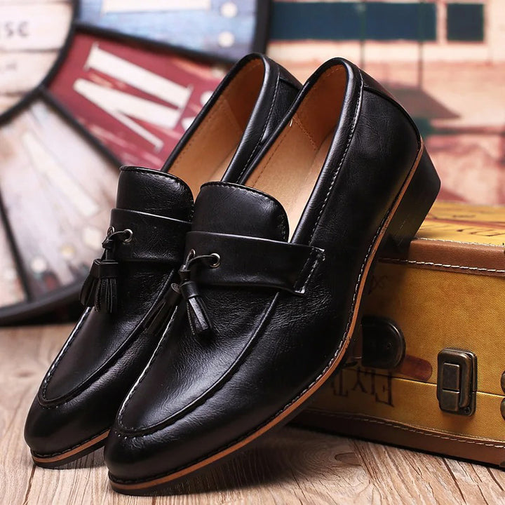 Moretti Leather Loafers