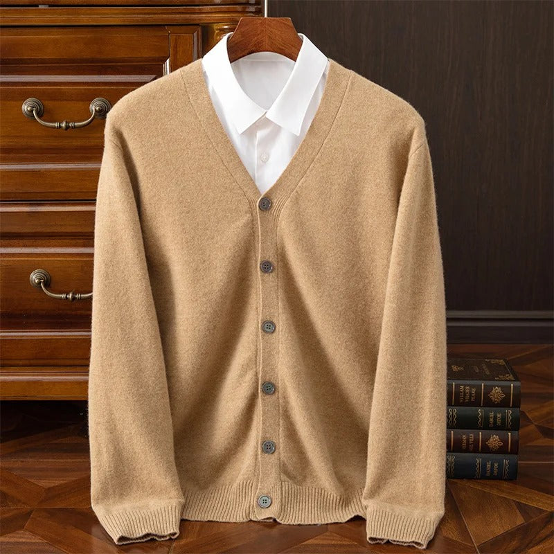 Caldura 100% Wool Cardigan