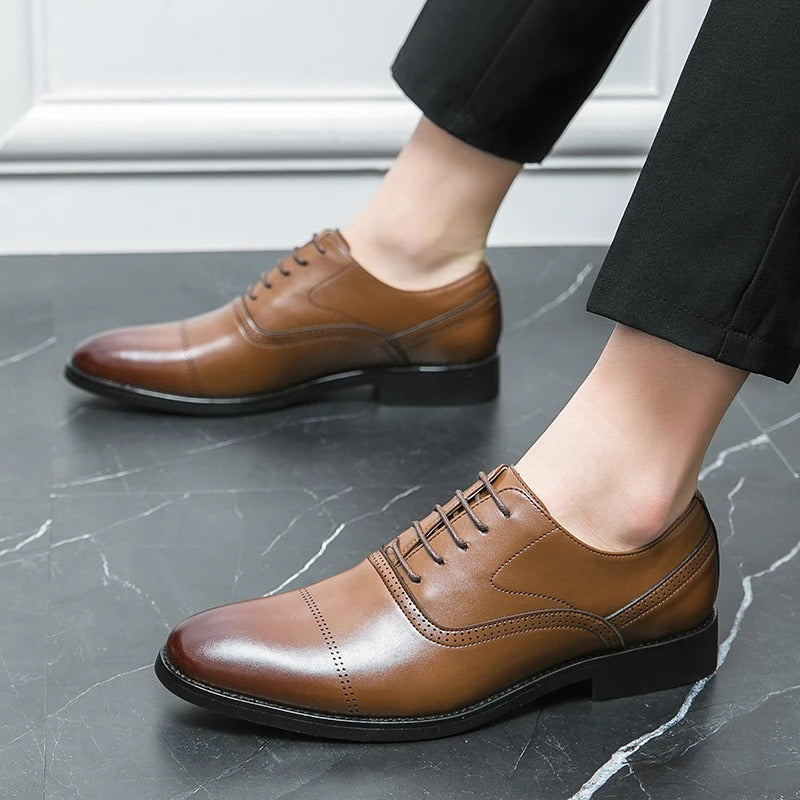 Conti Genuine Leather Oxfords