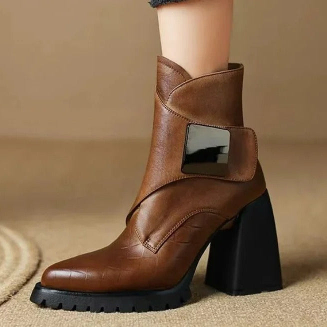 Aziel Leather Boots
