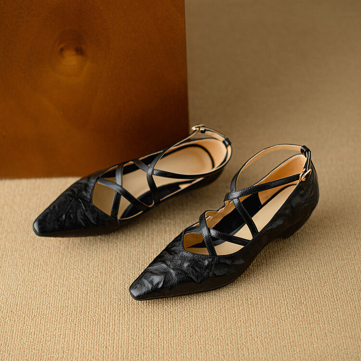 Lira Genuine Leather Heels