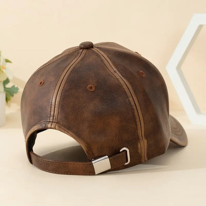 Vesper Leather Hat