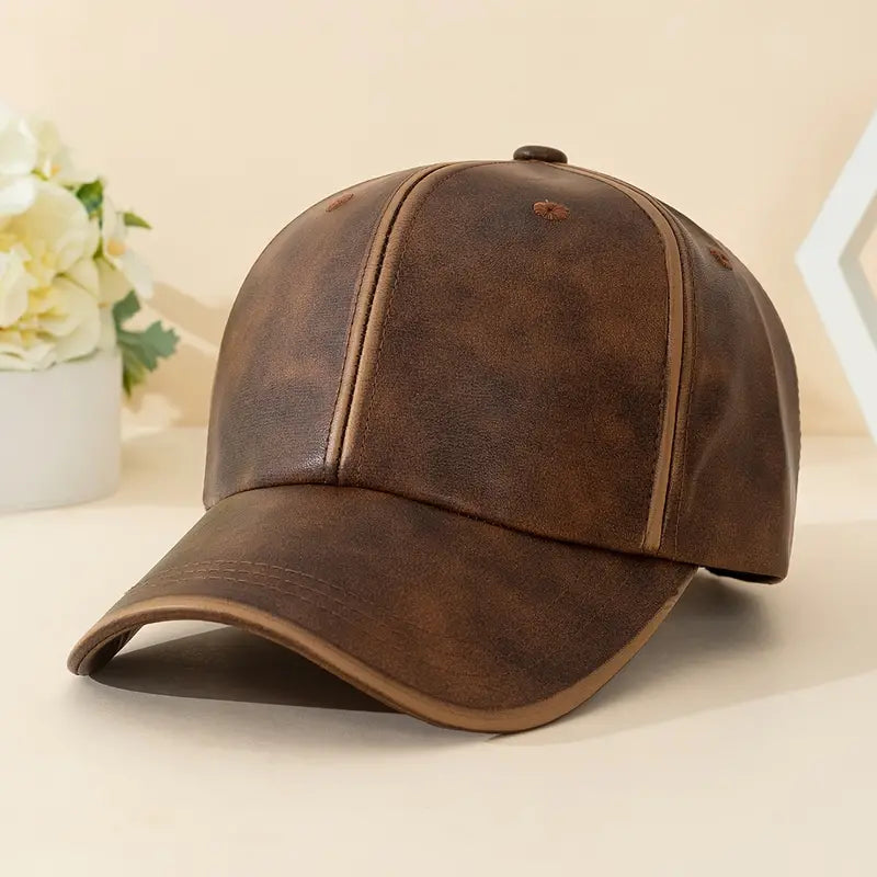 Vesper Leather Hat