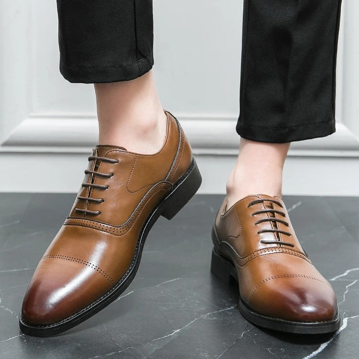 Conti Genuine Leather Oxfords