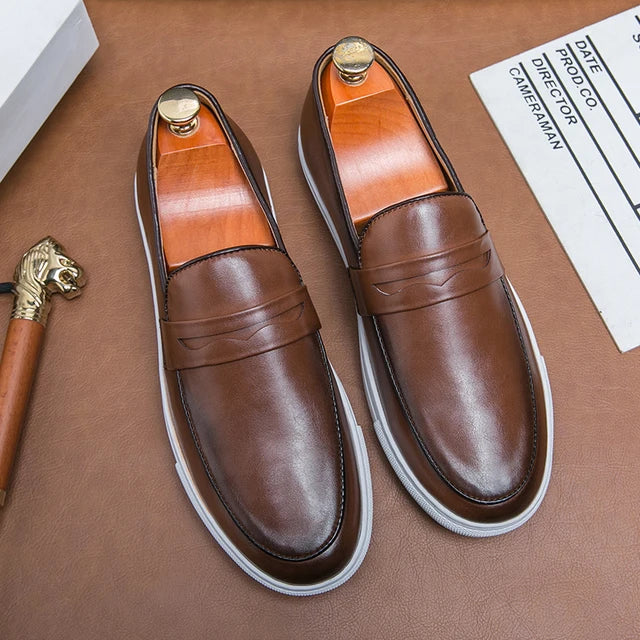 Reyes Genuine Leather Loafers