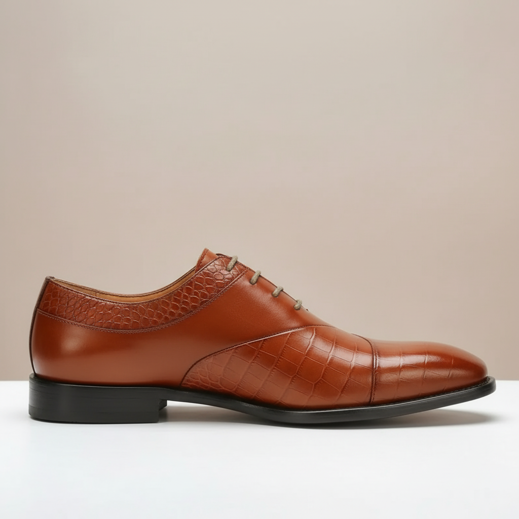Evir Cowhide Leather Shoes