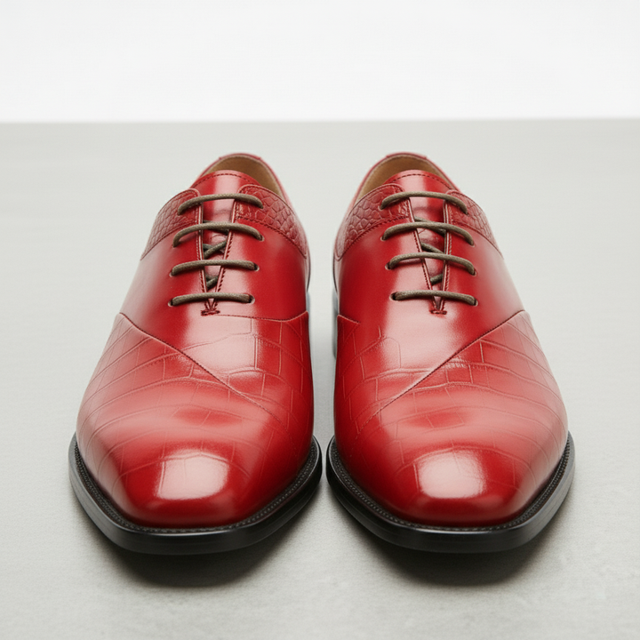Evir Cowhide Leather Shoes