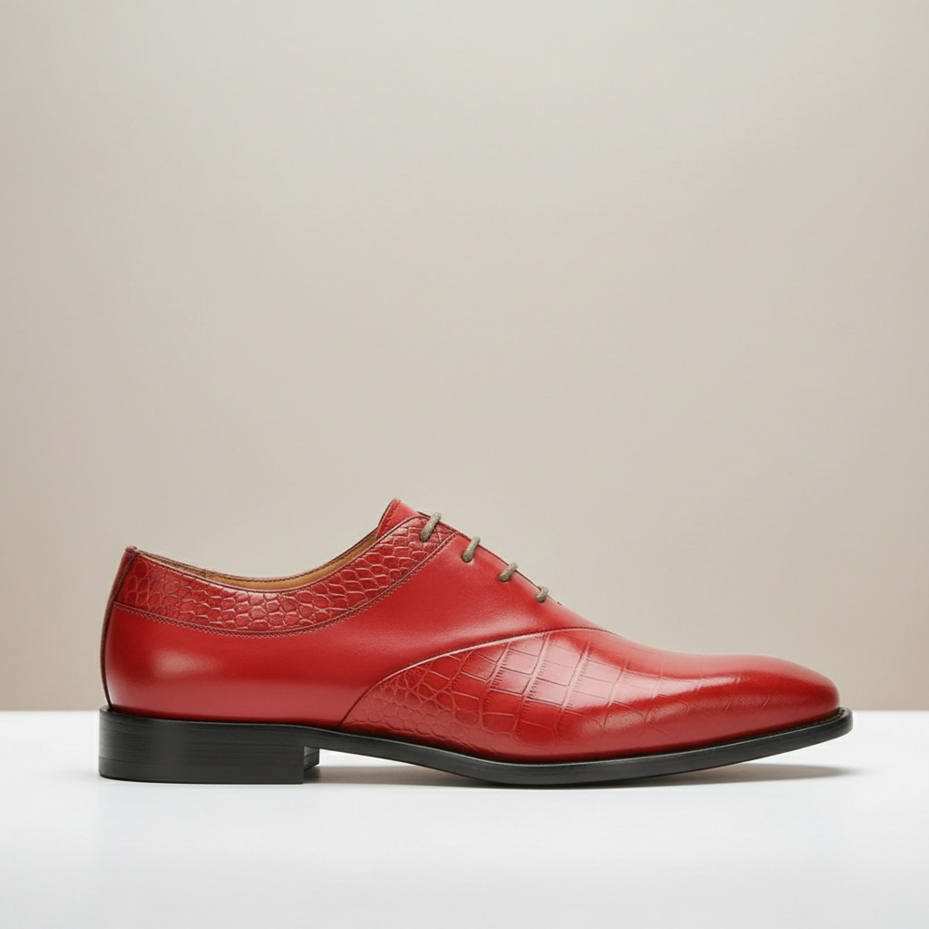 Evir Cowhide Leather Shoes