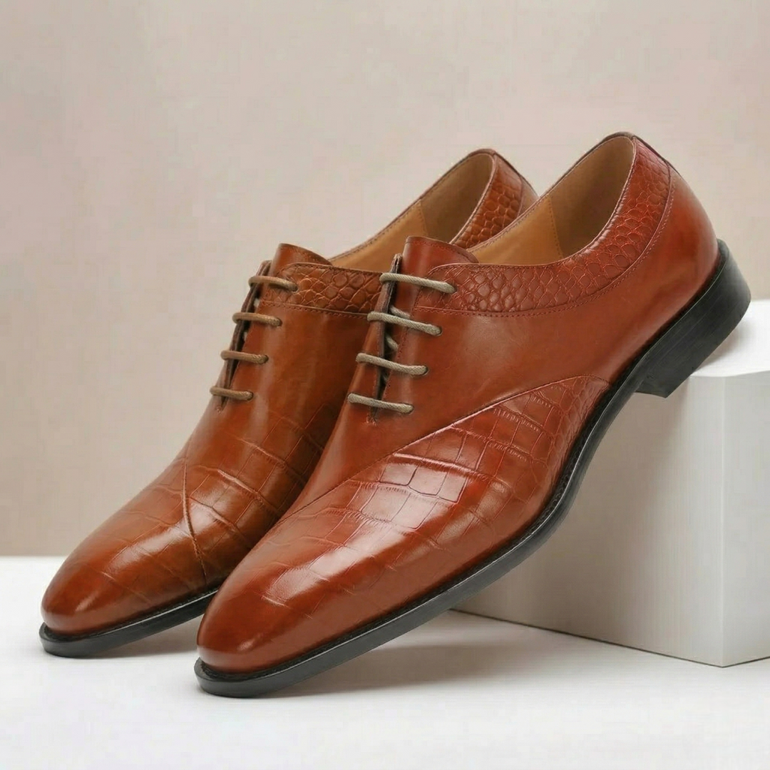 Evir Cowhide Leather Shoes