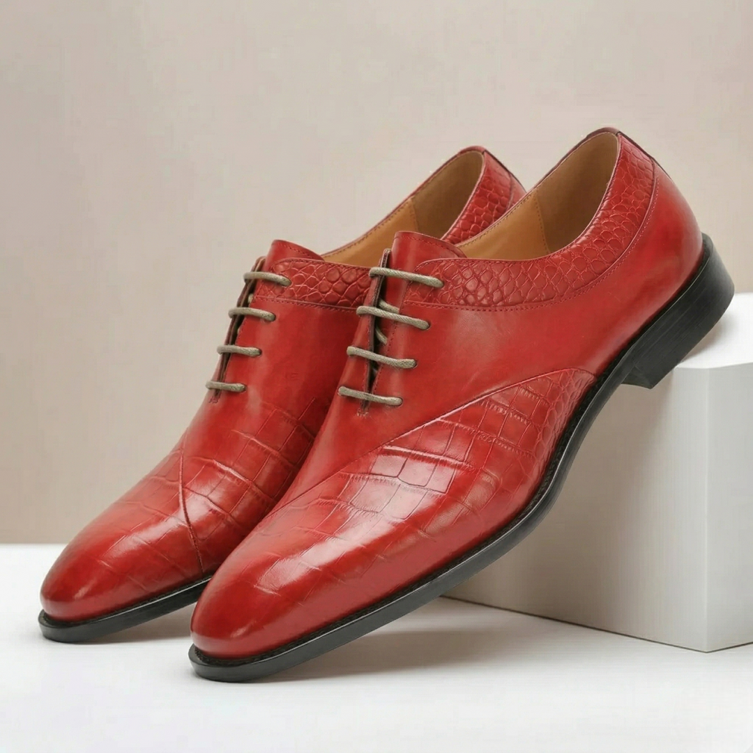 Evir Cowhide Leather Shoes