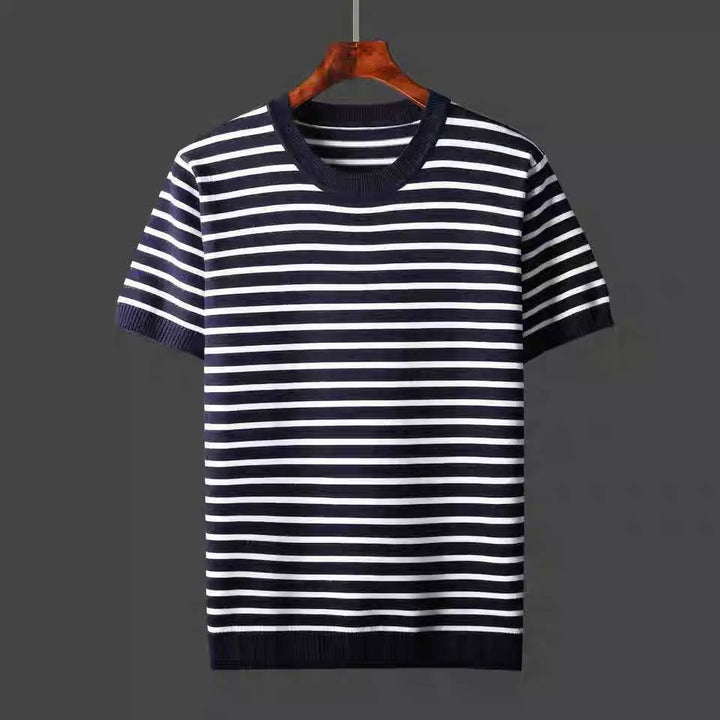 Striped Luxury Cotton Tee