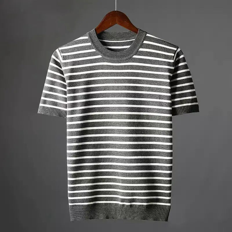 Striped Luxury Cotton Tee