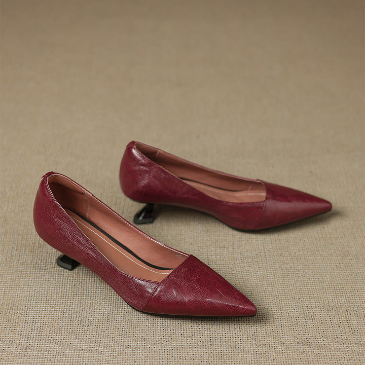 Venza Genuine Leather Heels