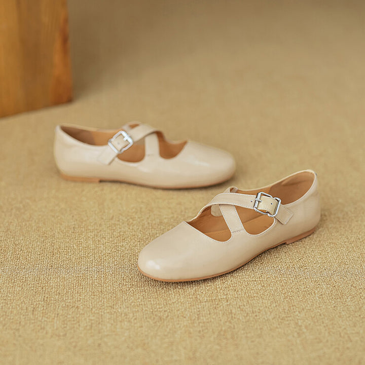 Nyra Genuine Leather Shoes