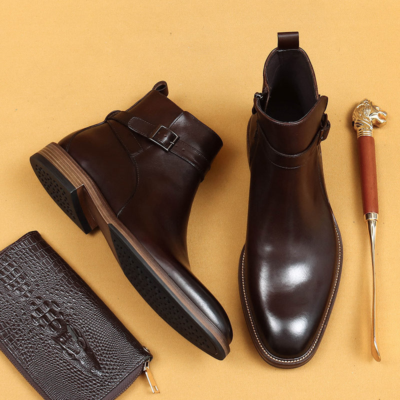 Hansen Genuine Leather Boots