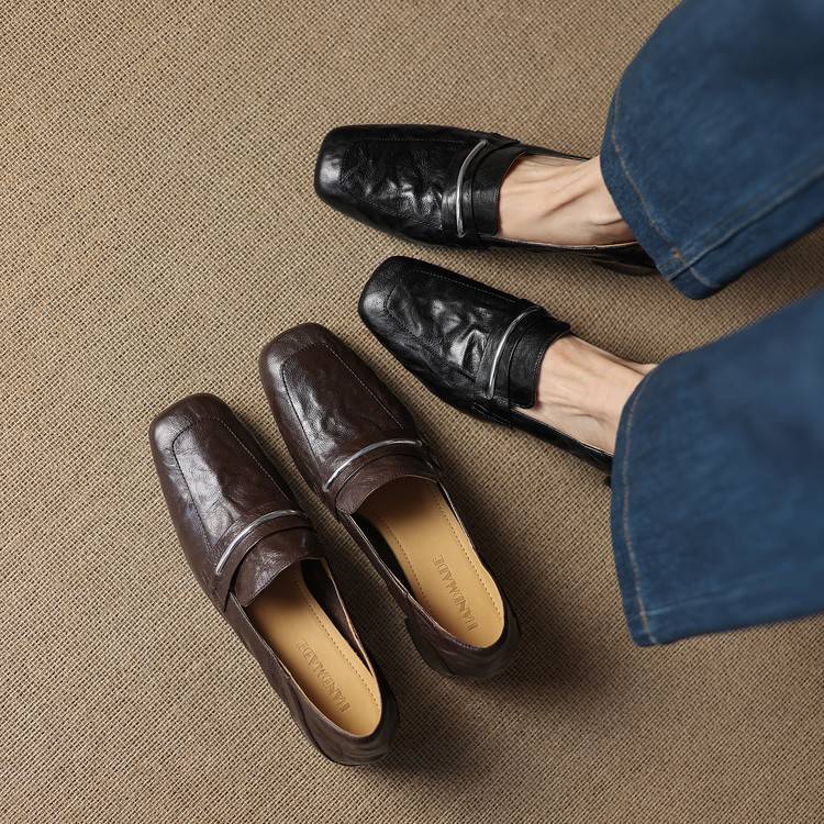 Zale Genuine Leather Heel