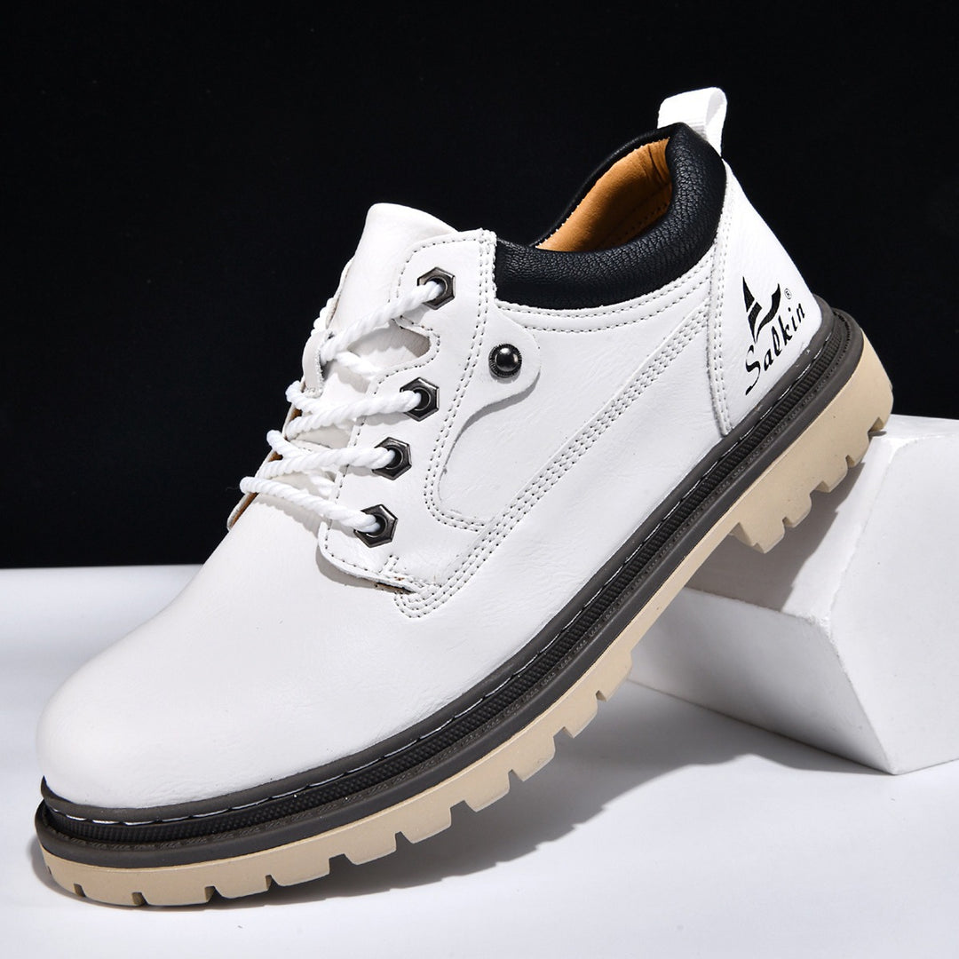 Rexton Premium Leather Lace-Up Shoes