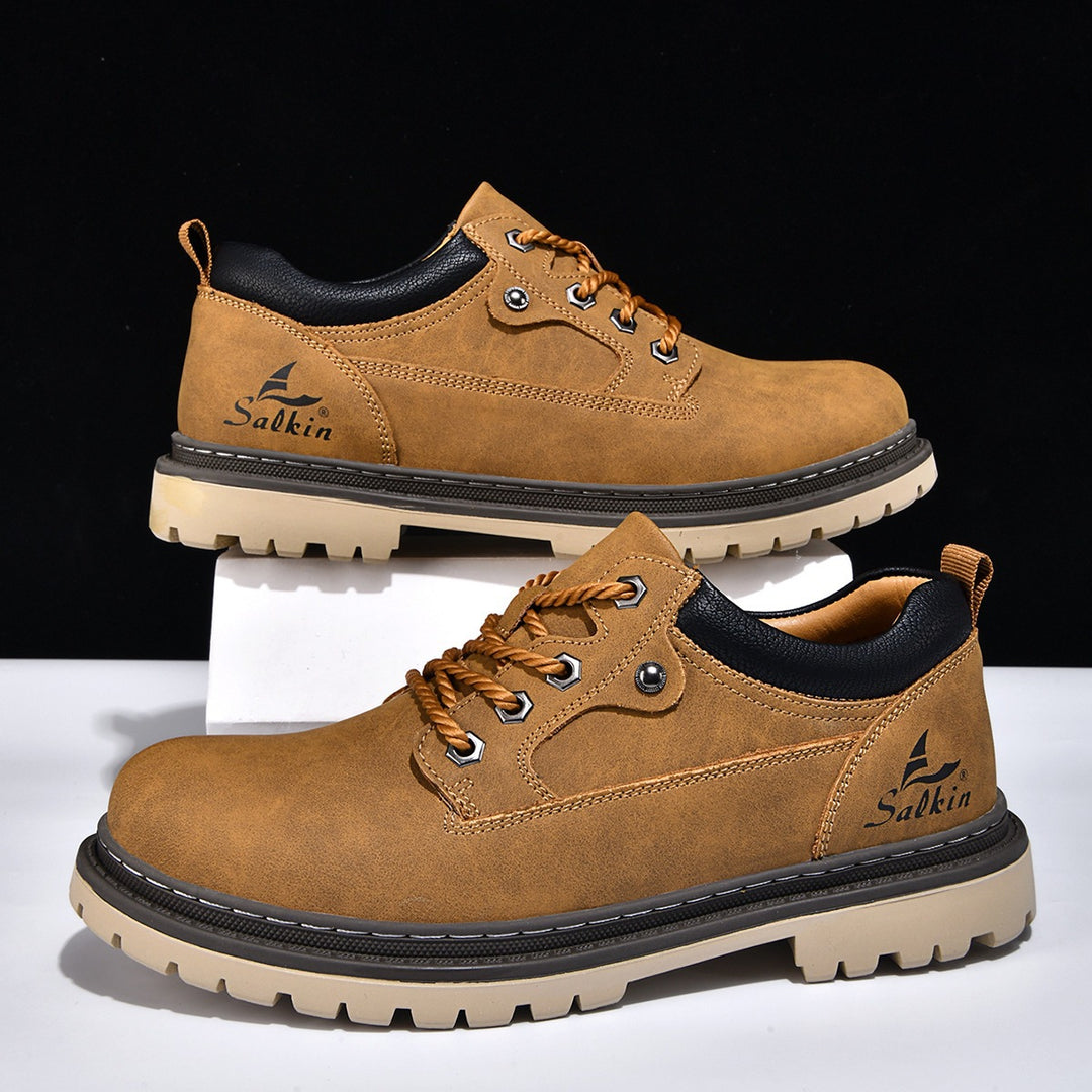 Rexton Premium Leather Lace-Up Shoes
