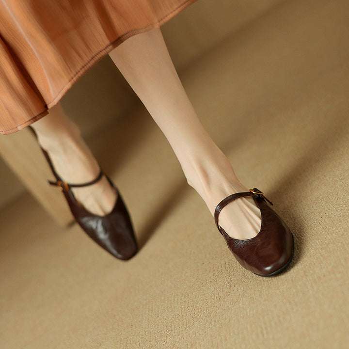 Kiro Genuine Leather Mules