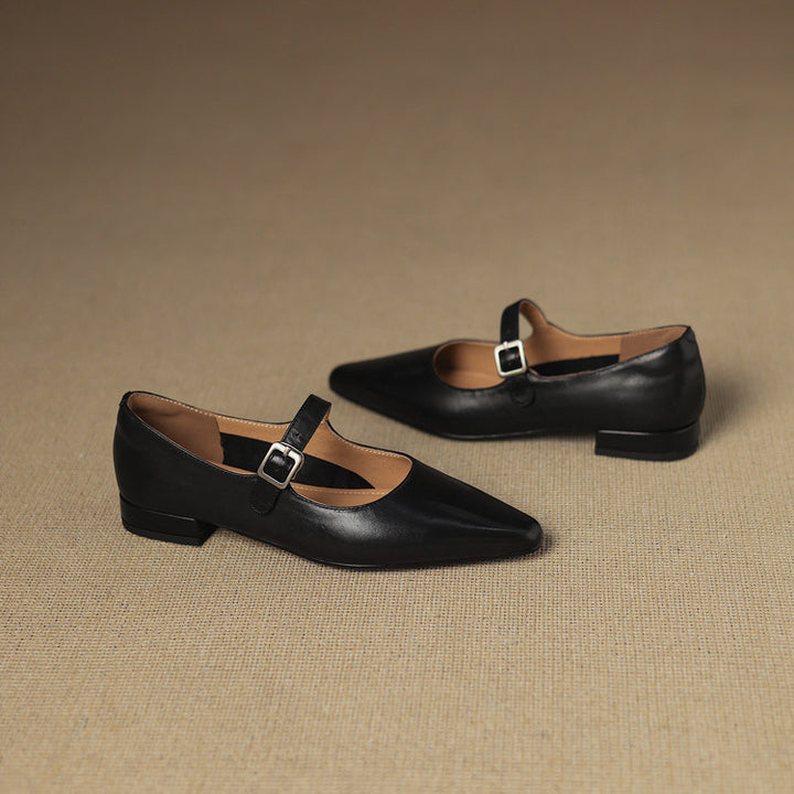 Orya Genuine Leather Heels