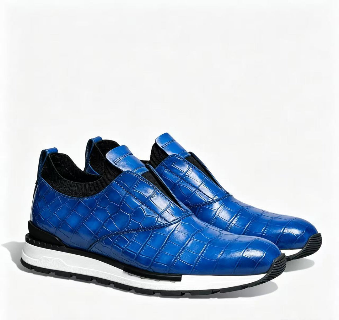 Darcel Genuine Leather Slip-On Sneakers