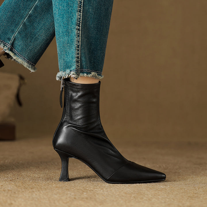 Alyn Genuine Leather Boots