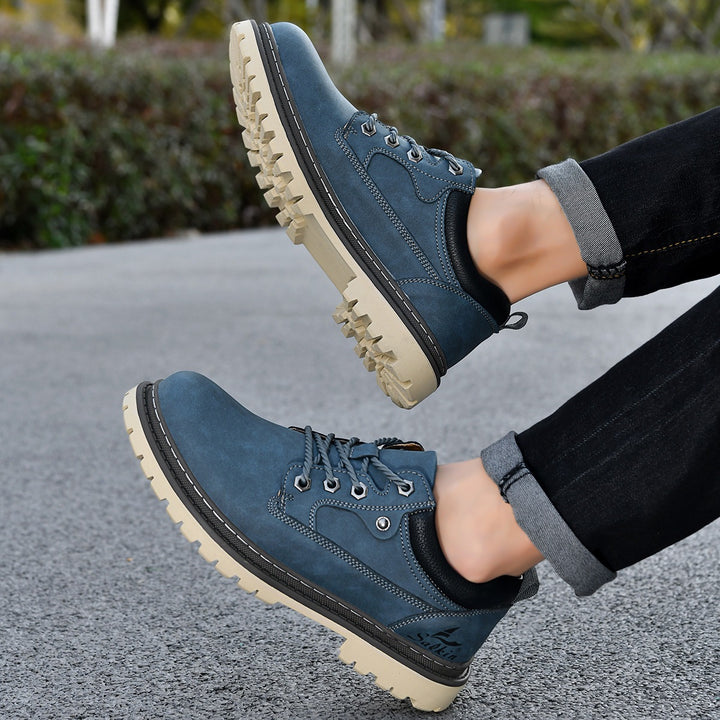Rexton Premium Leather Lace-Up Shoes
