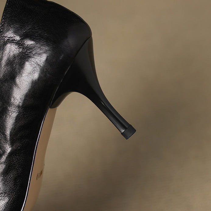 Enne Genuine Leather Heels