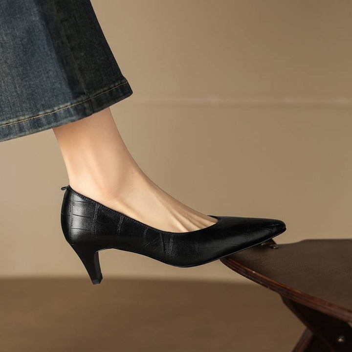 Nea Genuine Leather Heels