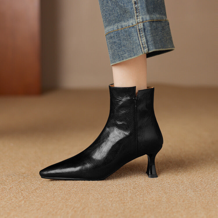 Klyra Genuine Leather Boots