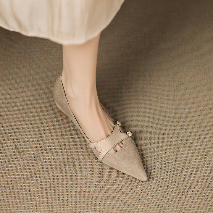 Ryla Genuine Suede Loafers