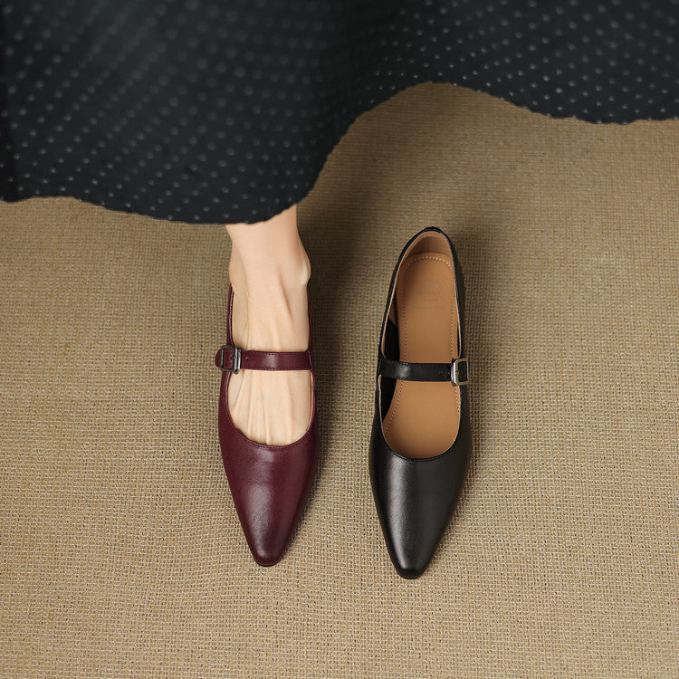 Orya Genuine Leather Heels