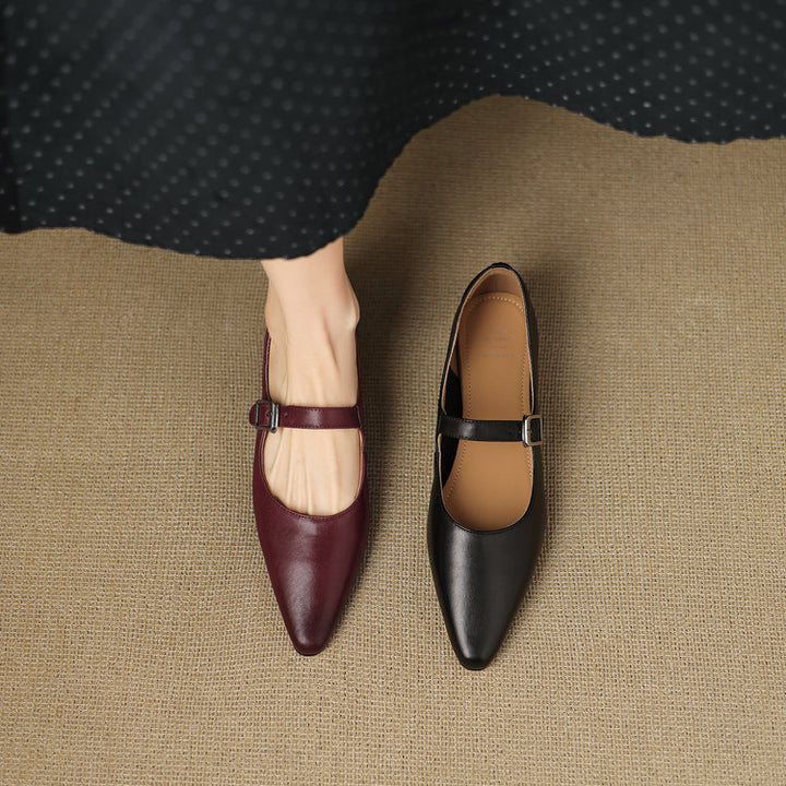 Orya Genuine Leather Heels