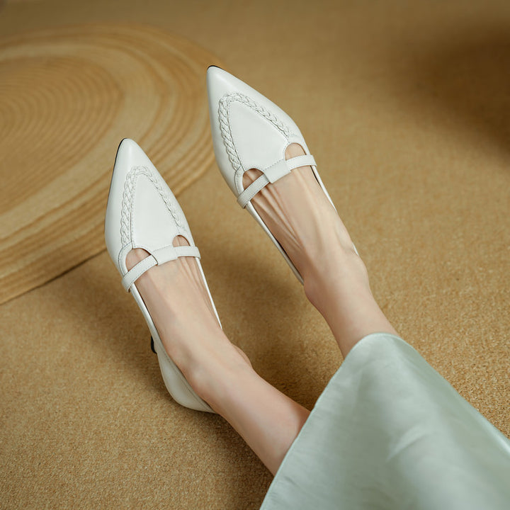 Orel Genuine Leather Heels