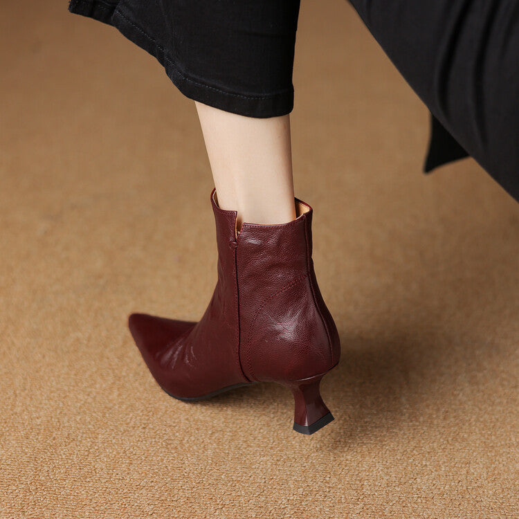 Klyra Genuine Leather Boots