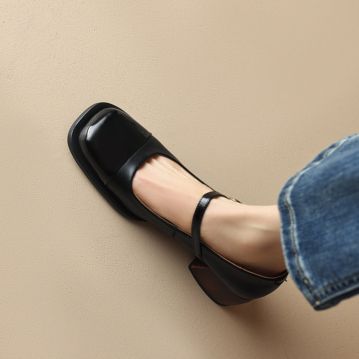 Erel Genuine Leather Heels