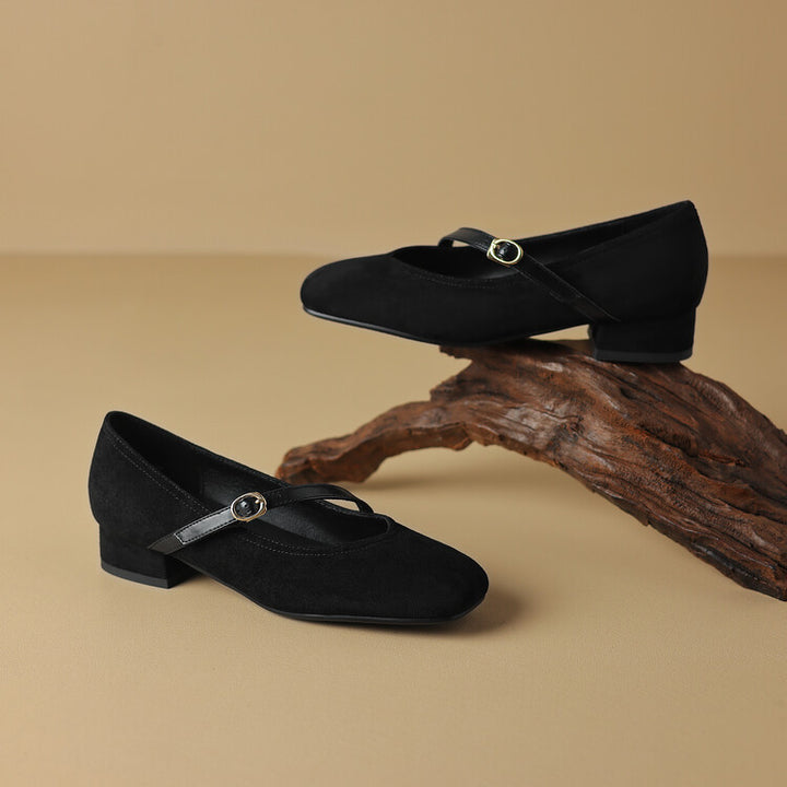 Elura Suede Heels