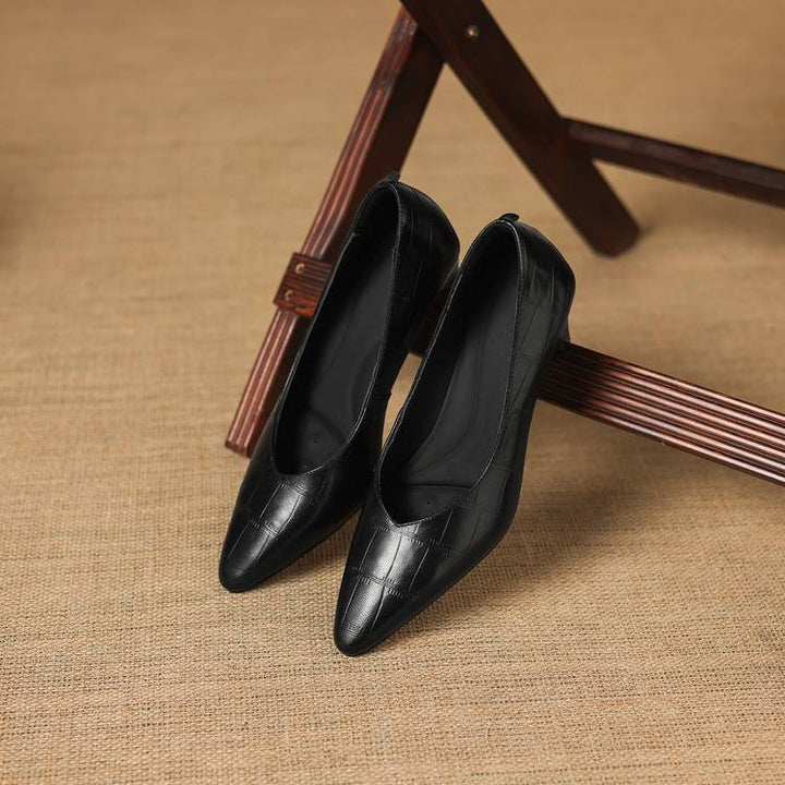 Nea Genuine Leather Heels