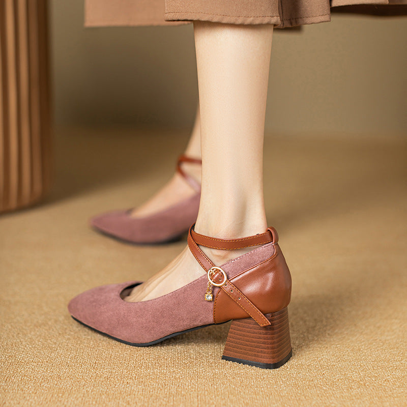Avira Suede Heels