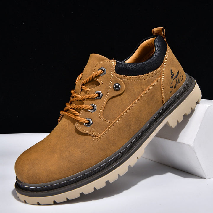 Rexton Premium Leather Lace-Up Shoes