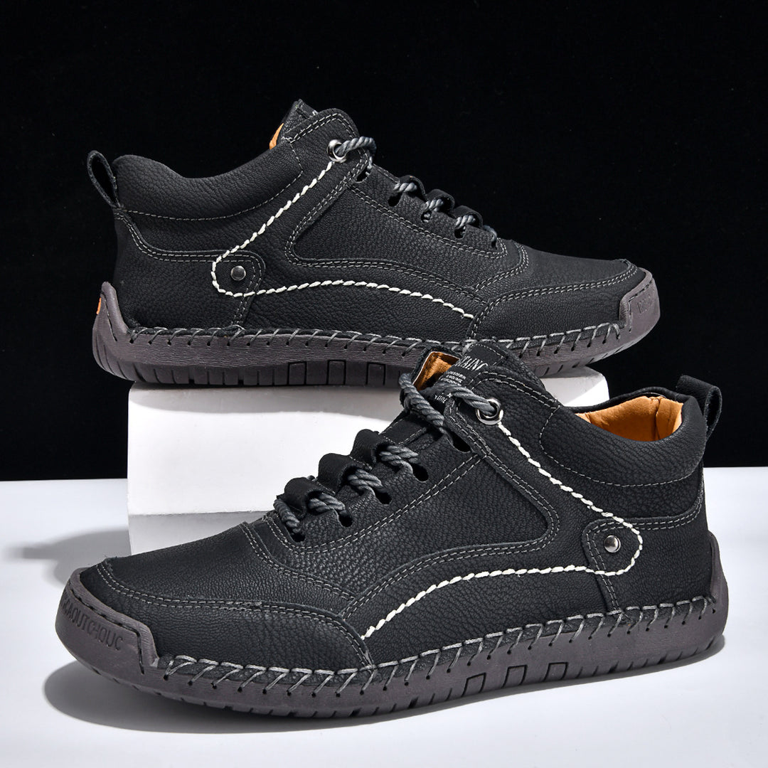 Calyx Genuine Leather Lace Up Shoes