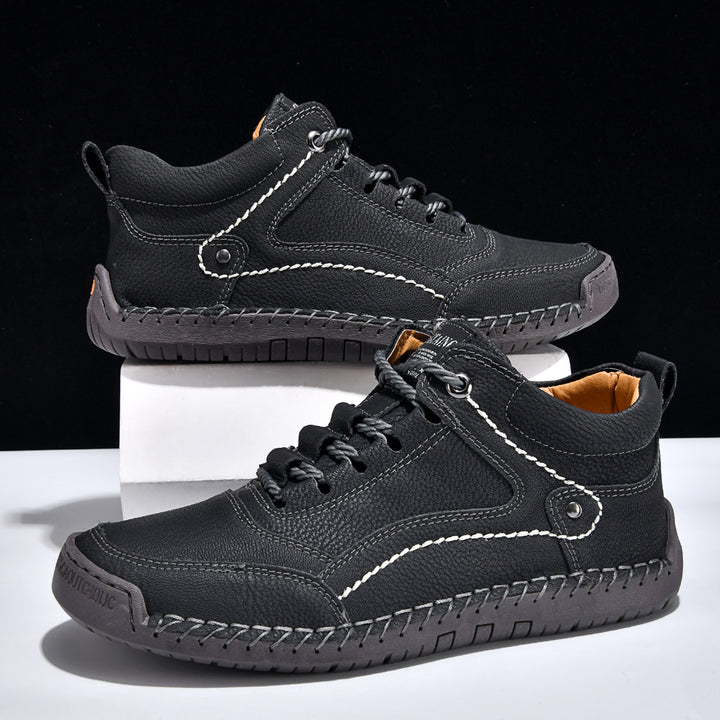 Calyx Genuine Leather Lace Up Shoes