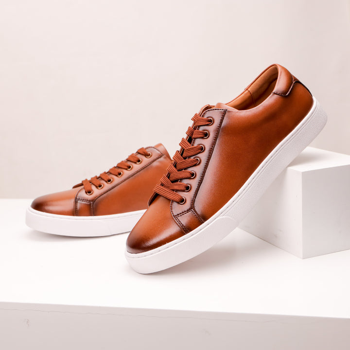 Valor Genuine Leather Sneakers