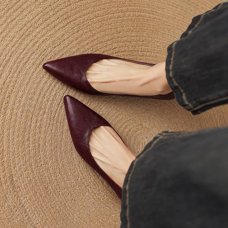 Orve Genuine Leather Heels